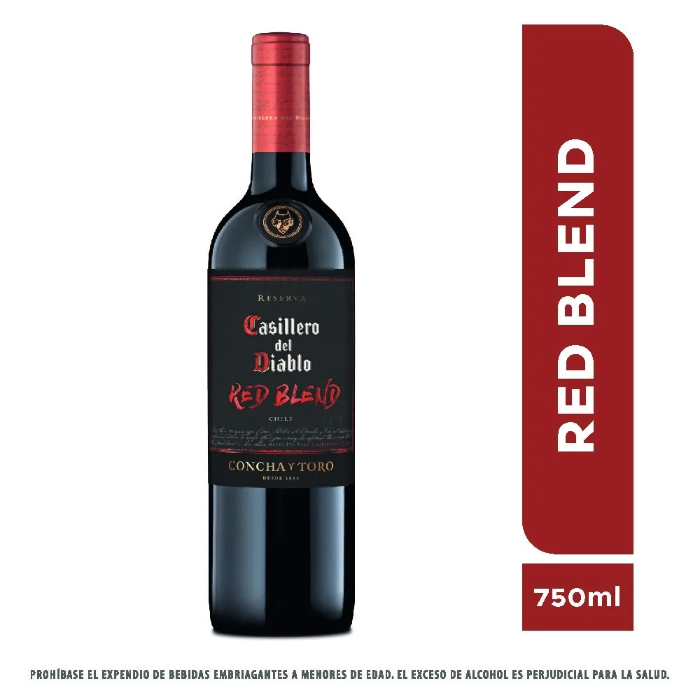 Vino Casillero Del Diablo Red Blend 750 Ml