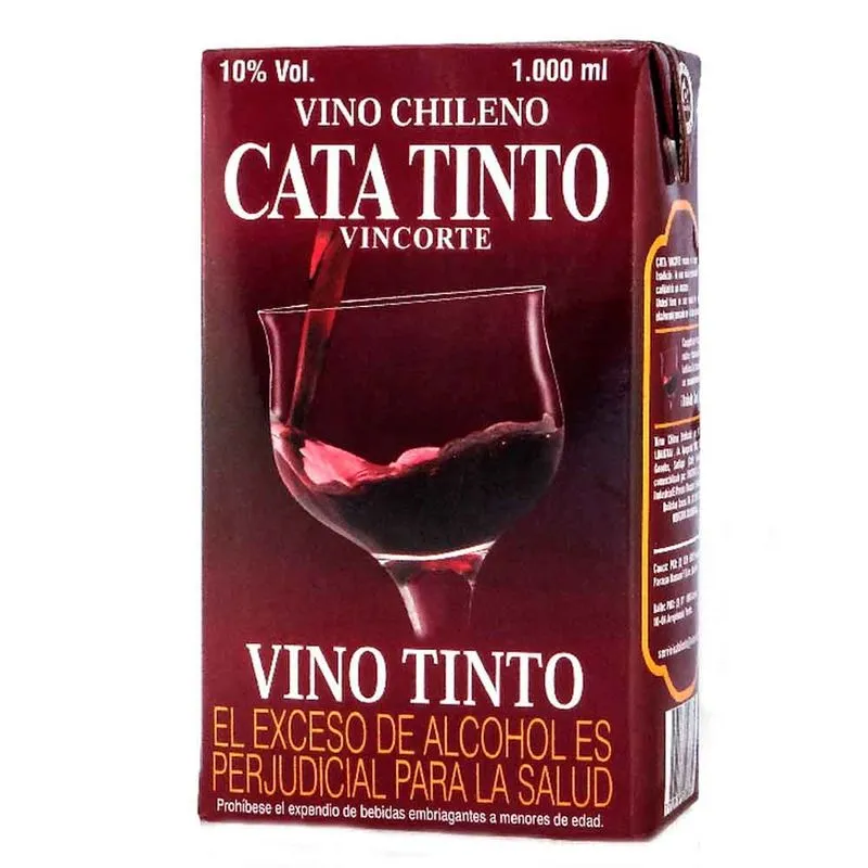 Vino Cata Tinto 1000 Ml