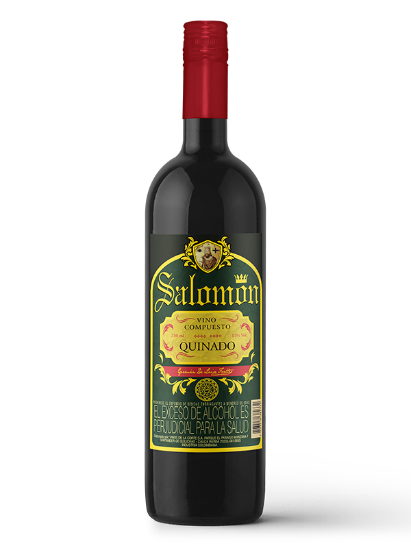 Vino Compuesto Quinado Salomon 750 Ml