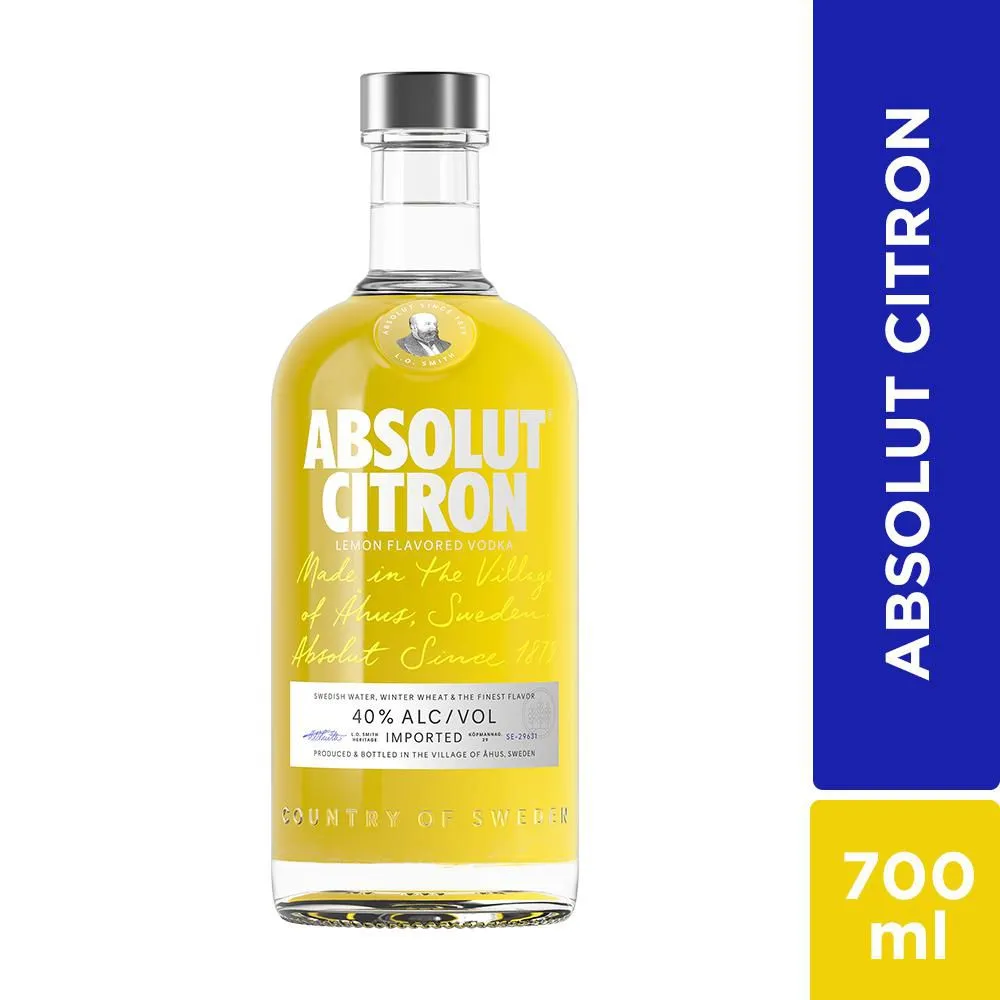 Vodka Absolut Citron 700 Ml