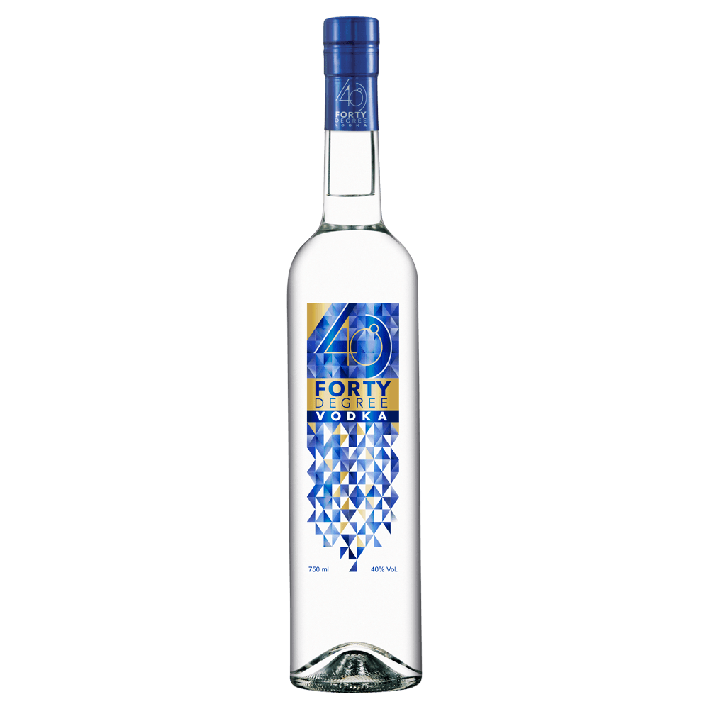 Vodka Forty Degree 750Ml