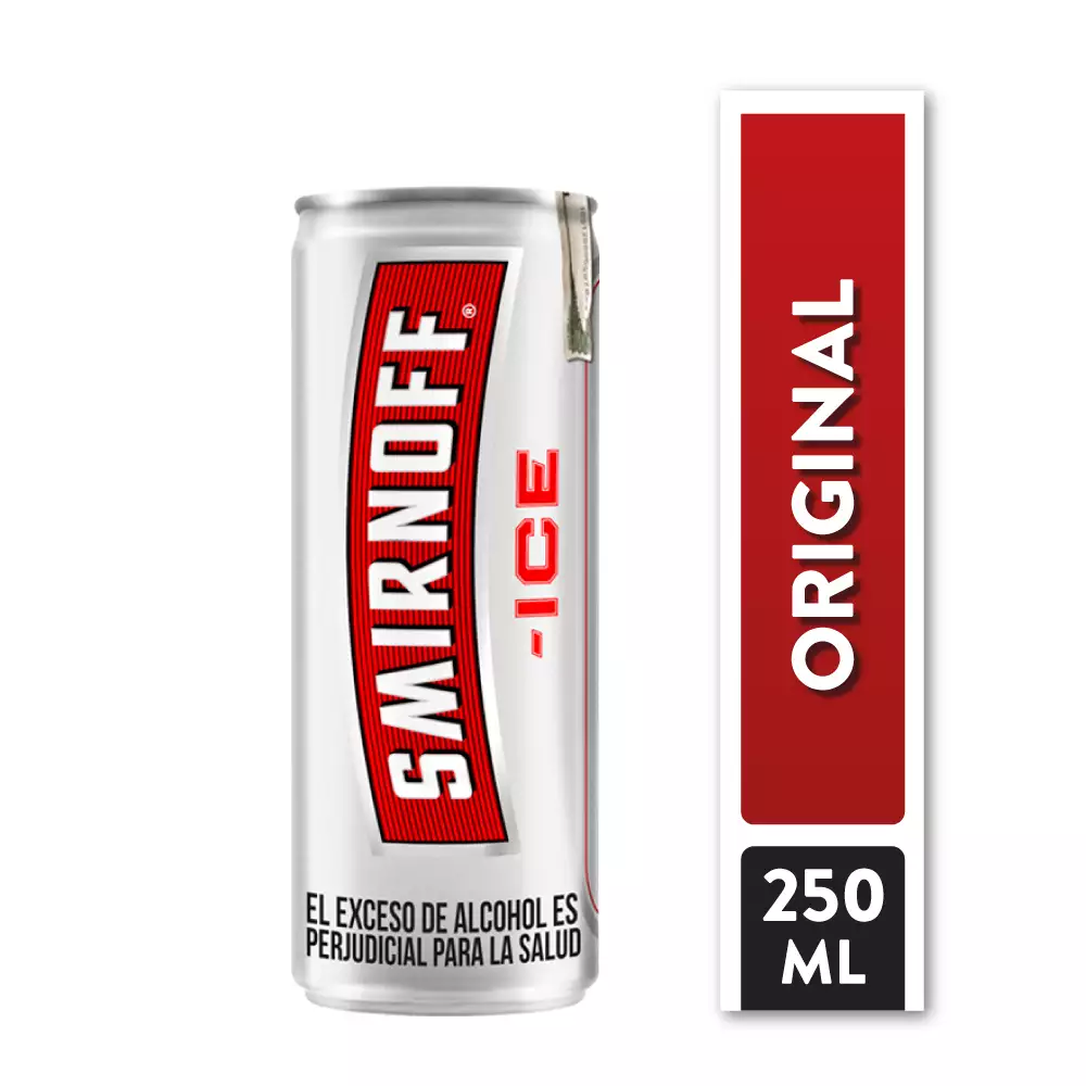 Vodka Smirnoff Ice Red Lata 250Ml