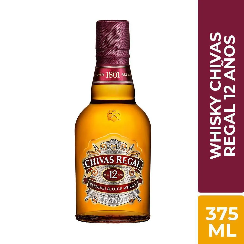 Whisky Chivas Regal 12 Años 375 Ml