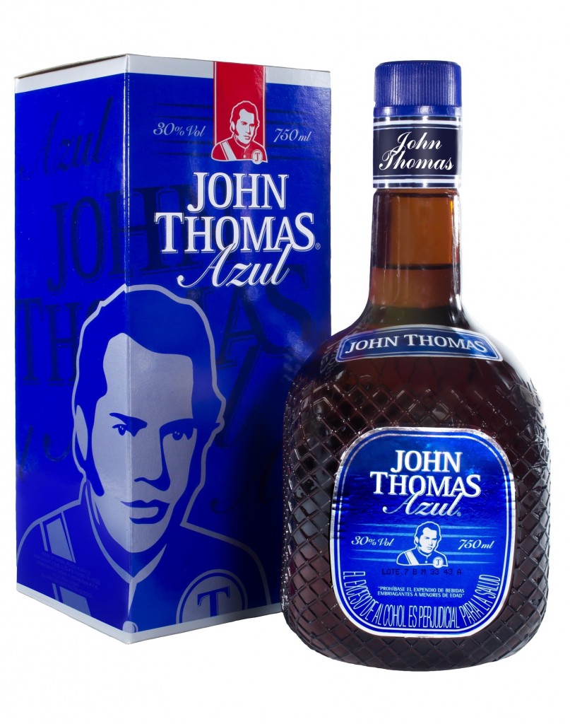 Whisky John Thomas Azul 750 Ml