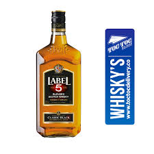 Whisky Label 5 blended scotch 1000Ml