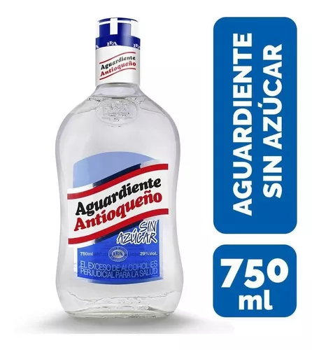 [AD00026] Aguardiente Antioqueño Azul Botella 750 Ml
