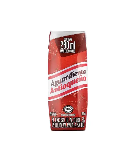 [AD00005] Aguardiente Antioqueño Rojo Cuarto 260 Ml