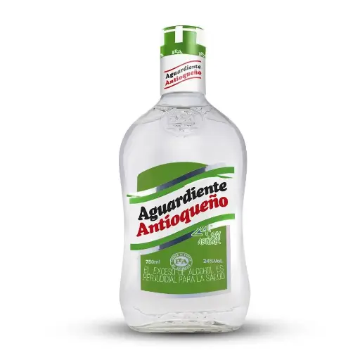 [AD00021] Aguardiente Antioqueño Verde Botella 750 Ml