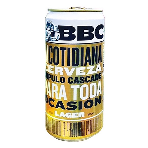 [CZ00013] Bbc Lager Lata 269 Ml