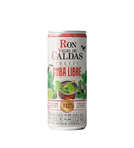[CCL00212] COCTEL CUBA LIBRE CALDAS LATA 295 ML
