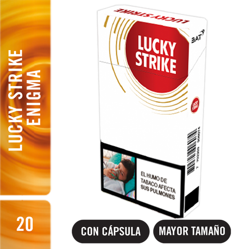 [CI00005] Cigarrillo Lucky Strike Enigma Cajetilla