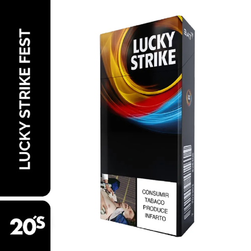 [CI00008] Cigarrillo Lucky Strike Fest Cajetilla