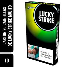 [CI00034] Cigarrillo Lucky Strike Mojito Media