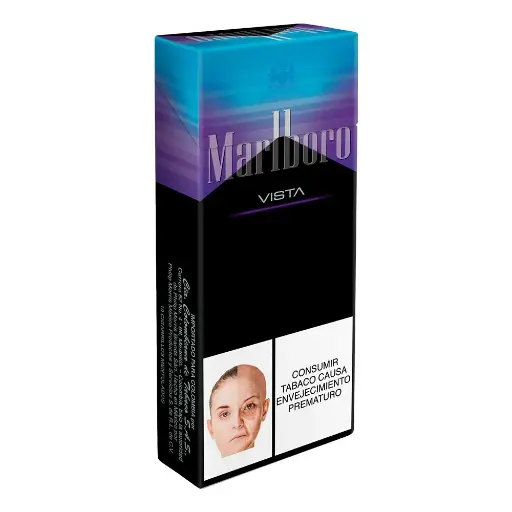 [CI000021] Cigarrillo Marlboro Vista Morado Azul Media