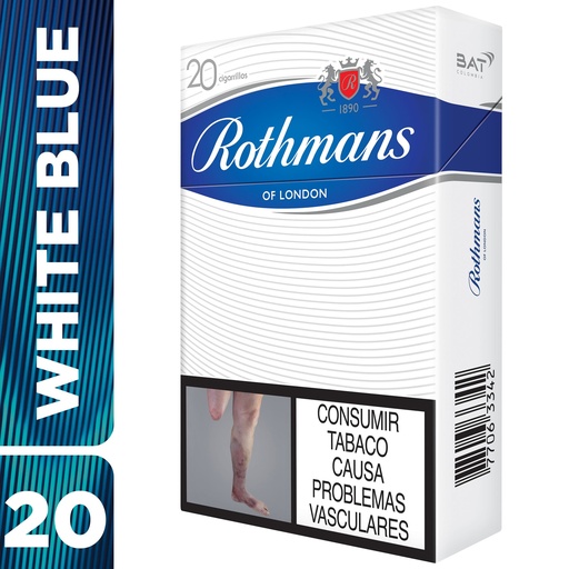 [CI00022] Cigarrillo Rothmans Blanco Cajetilla