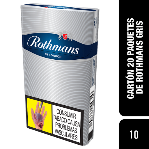 [CI00047] Cigarrillo Rothmans Gris Media
