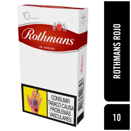 [CI00173] Cigarrillo Rothmans Rojo Media