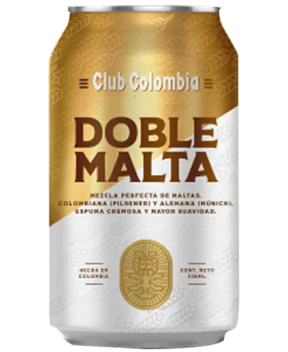 [CZ00146] Club Colombia Doble Malta Lata 330 Ml