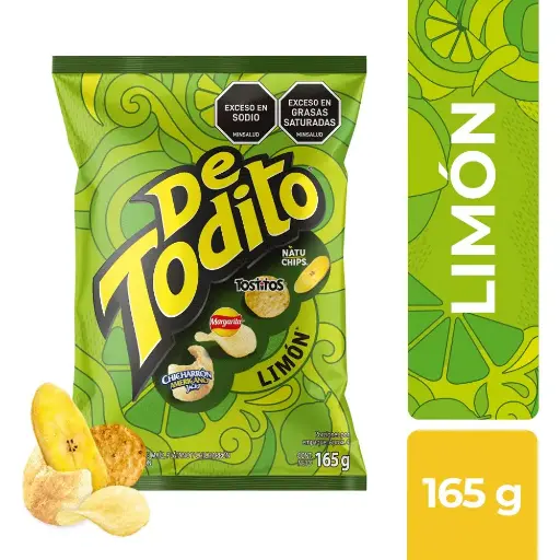 [DT0003] Detodito Familiar  Limon 165 Gr