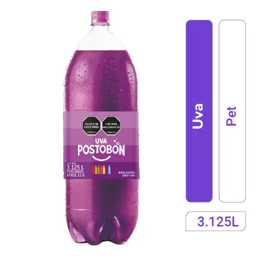 [GA00070] Gaseosa Uva 3.125 Lt