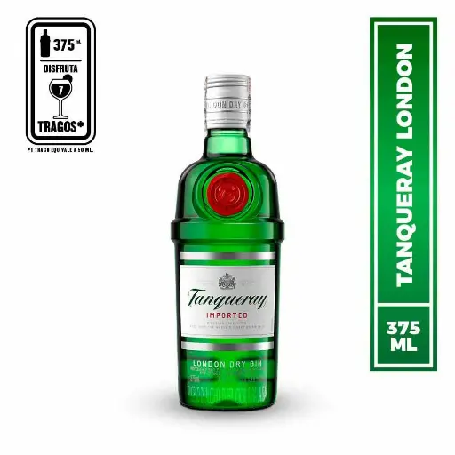 [GN00026] Ginebra Tanqueray London Dry Gin 375 Ml