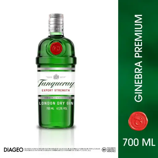 [GN00016] Ginebra Tanqueray London Dry Gin 700 Ml