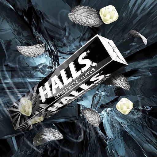 [DN00185] Halls Barra Extra Fuerte 25,2g
