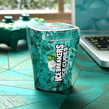 [DE002055] Ice Cubes Tarro Wintergreen