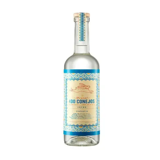 [TQ00064] Mezcal 400 Conejos Joven 750 ML