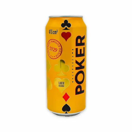 [CZ00156] Poker Lata 473 ML