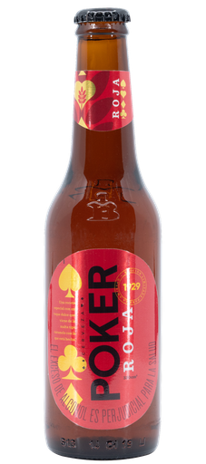 [CZ00046] Poker Roja Botella 330 Ml
