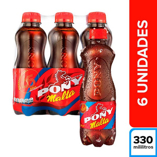 [GA00086] Pony Malta Pet 330 MI x 6 und