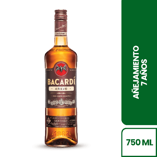 [RI00011] Ron Bacardi Añejo 750Ml