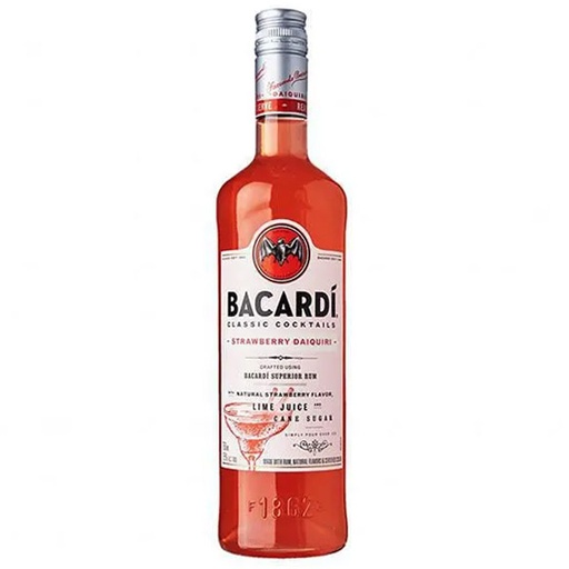 [RI00007] Ron Bacardi Strawberry Daiquiri 750Ml
