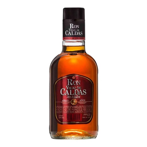 [RN00011] Ron Caldas 5 Años Media 375 Ml