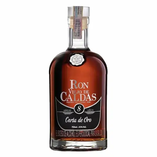 [RN00033] Ron Caldas 8 Años Botella 750 Ml