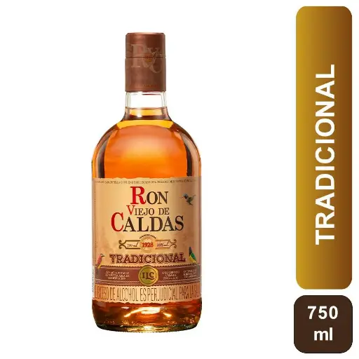 [RN00022] Ron Caldas Tradicional 750 Ml