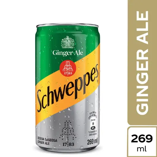 [GA00756] Schweppes Ginger Lata 269 Ml