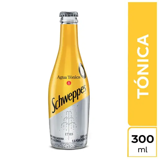 [GA00805] Schweppes Tonica 10 Onz Vidrio