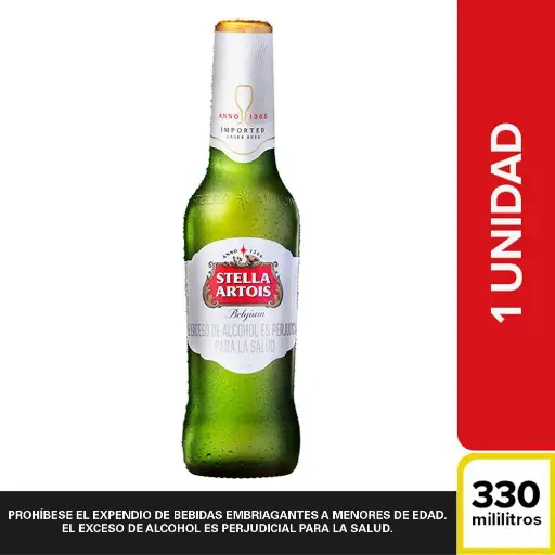 [CZ00011] Stella Artois Botella 330 Ml
