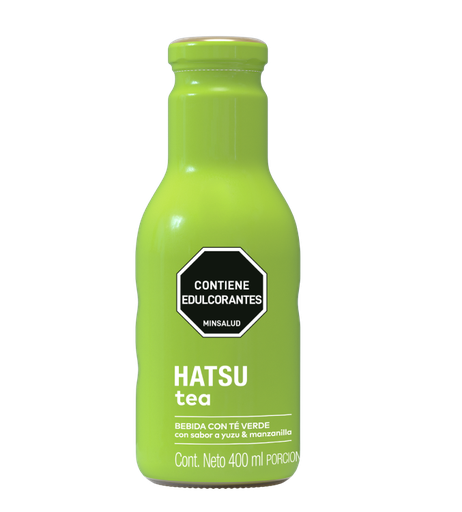 [OB00021] Te Hatsu Verde  Sin Azucar & Sin Cal 400 Ml
