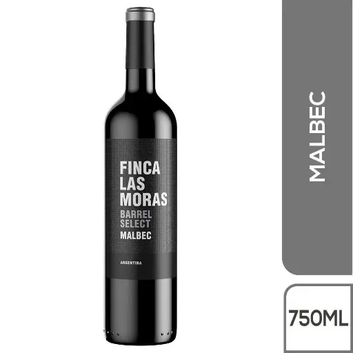 [VN00365] Vino Finca Las Moras Barrel Select Malbec 750 Ml