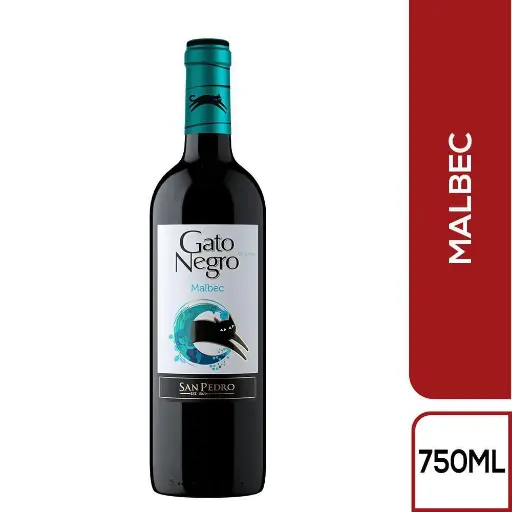 [VN00112] Vino Gato Negro Malbec 750 Ml
