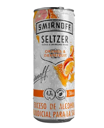 [VO00102] Vodka Smirnoff Seltzer Orange & Grape 250 Ml