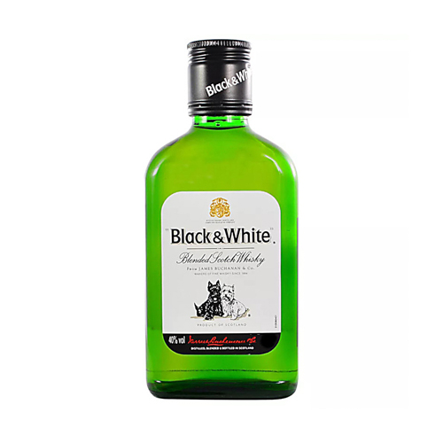 [WH00012] Whisky Black & White 200 Ml