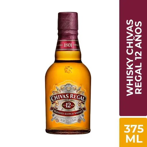 [WH00029] Whisky Chivas Regal 12 Años 375 Ml