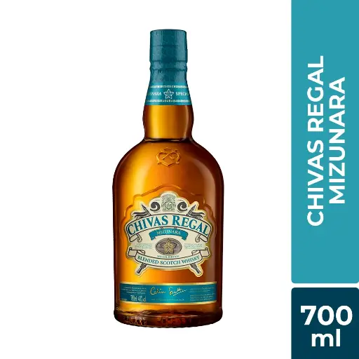 [WH00107] Whisky Chivas Regal Mizunara Botella 700 Ml