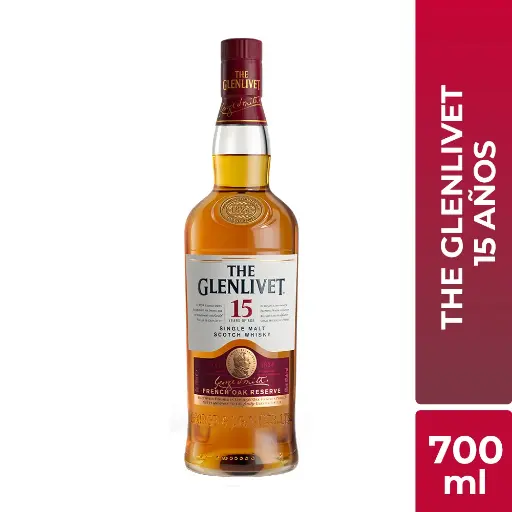 [WH00075] Whisky Glenlivet 15 Años 700 ML