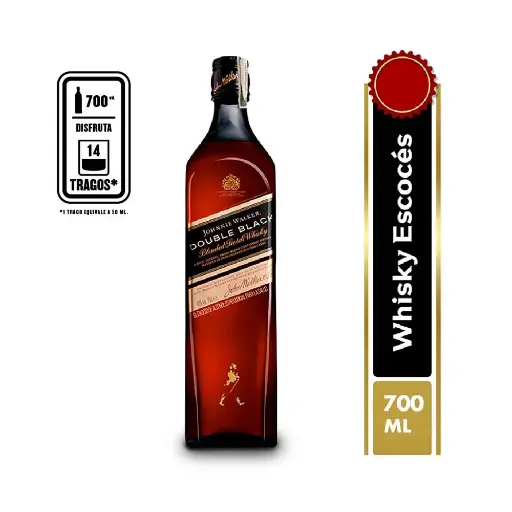 [WH00069] Whisky Johnie Walker Double Black 700 Ml