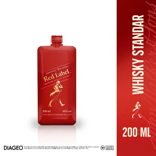 [WH00014] Whisky Johnnie Walker Red Label 200 Ml